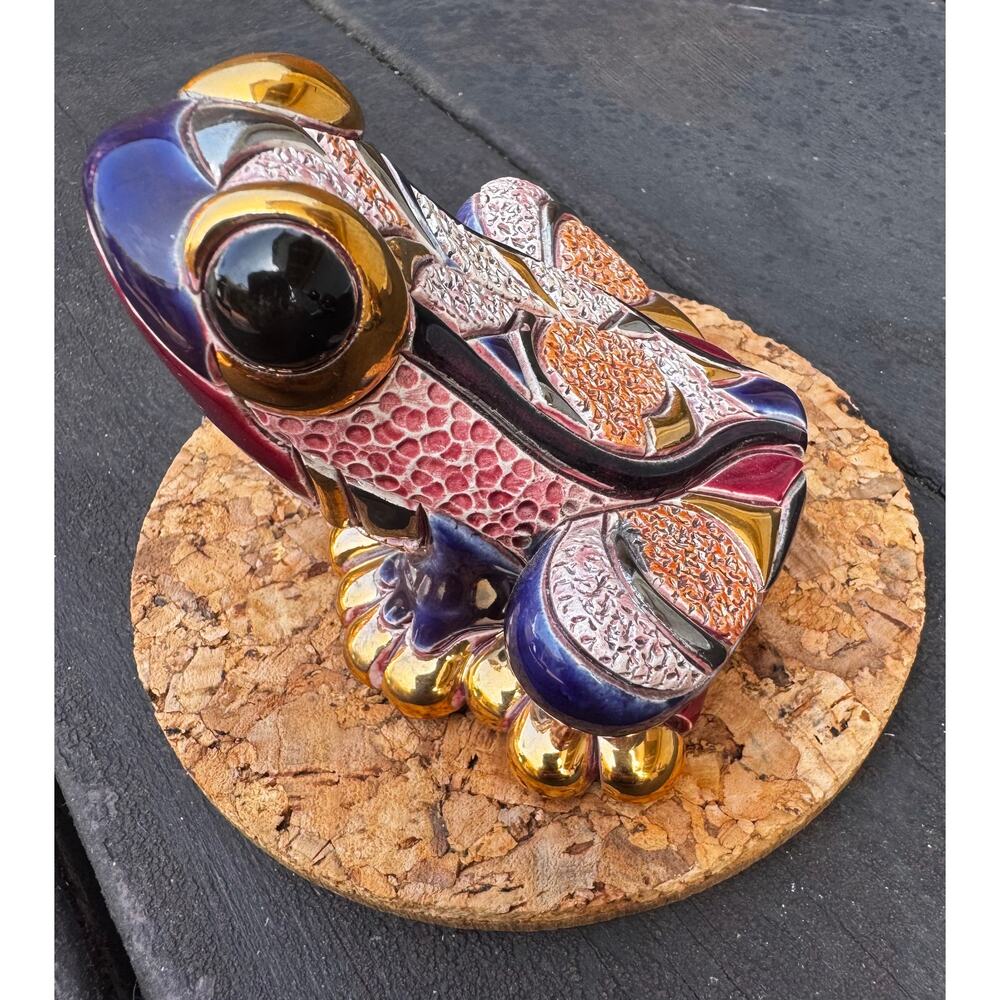 De Rosa Rinconada Family Collection - Garden Frog - #F126 Beautiful! RARE - Picture 4 of 5
